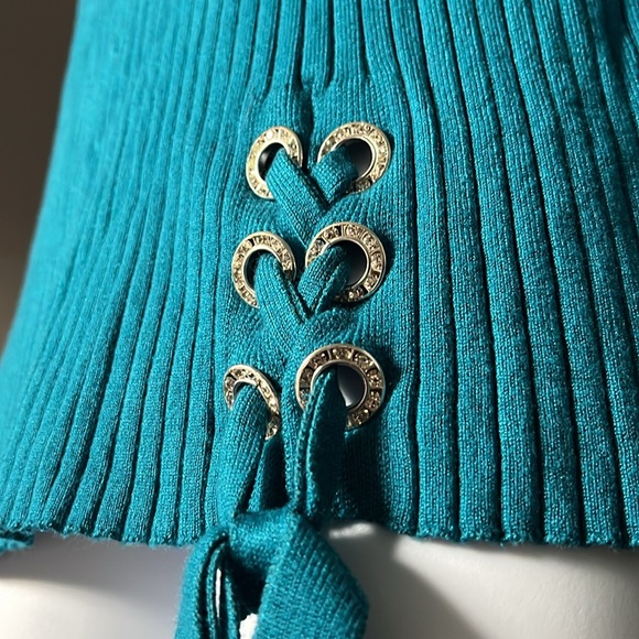 Teal long sleeve, XL by International Concepts - Picture 2 of 3